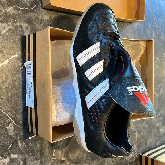 adidas Originals Other - Adidas Iseran Goal Indoor Soccer Shoes Black-White